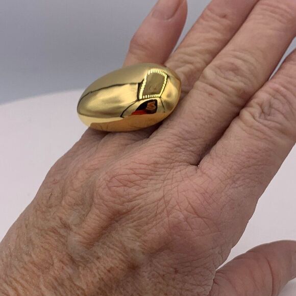 Bracelet/cuff, gold coloured stainless steel, braided mesh, new item, one size - Picture 13 of 16